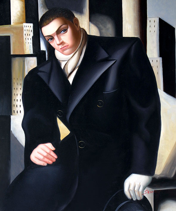 Portrait of Tadeusz De Lempicka