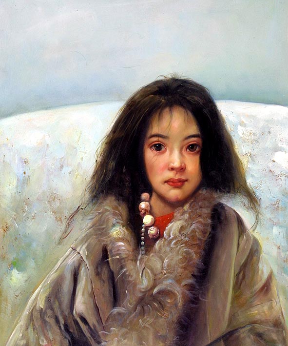 Tibetian Girl Child