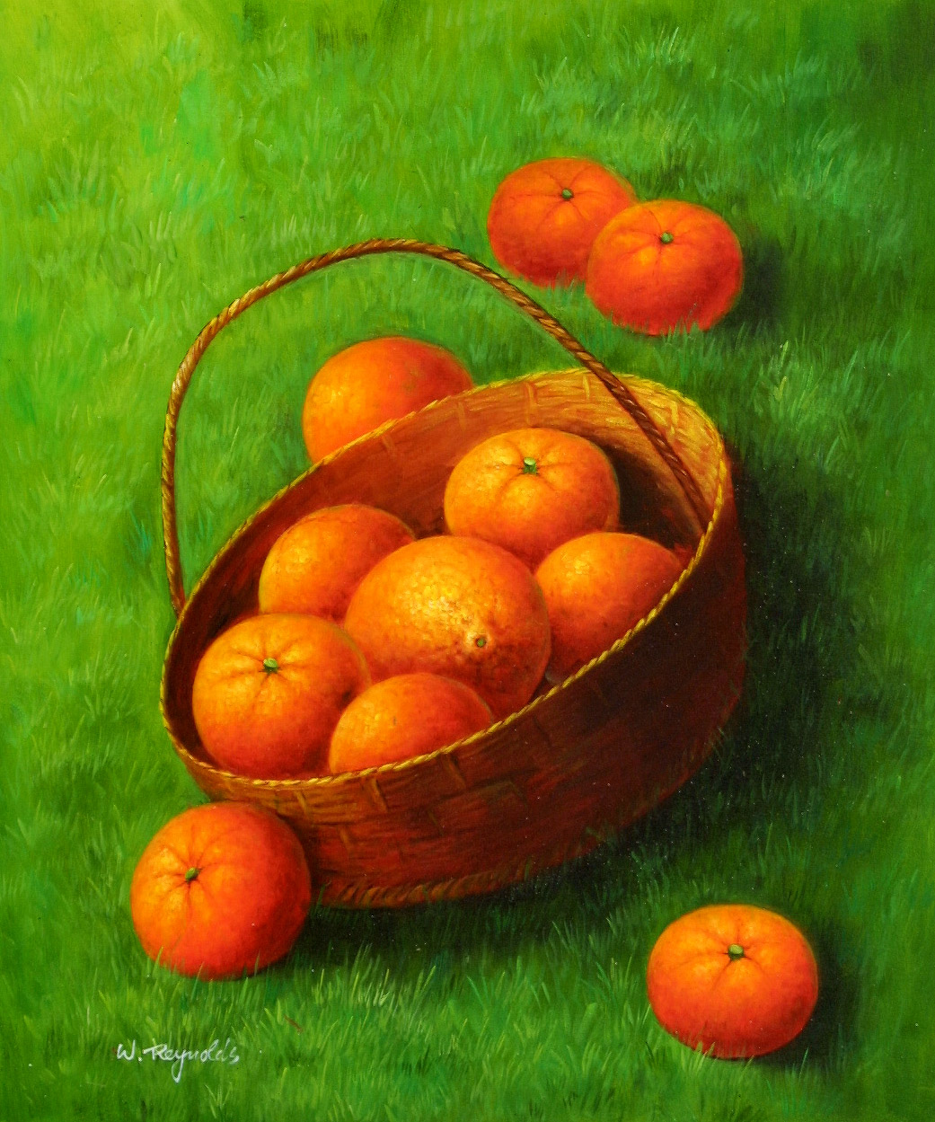 A Basket Of Oranges