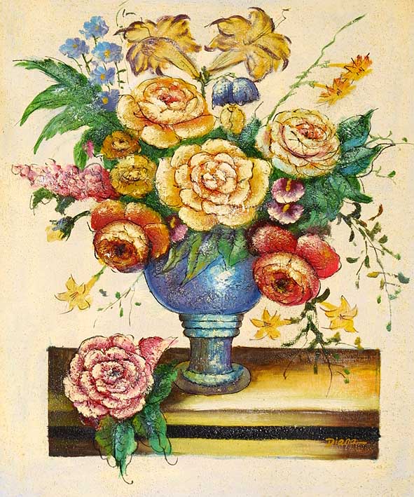 Flower Bouquet In Vase