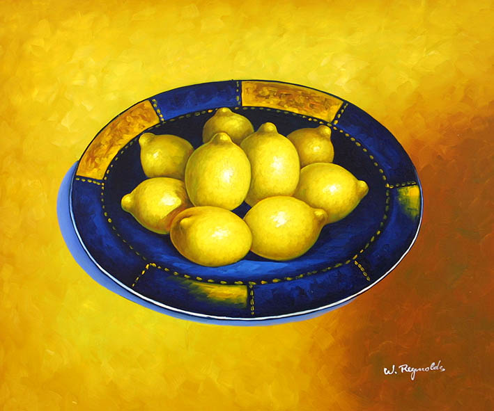 Lemons In A Dish