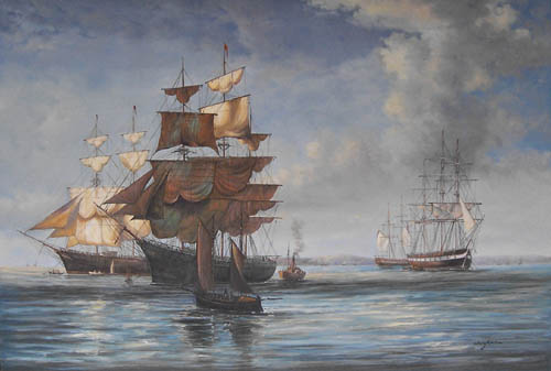 sail ship, warship , jalor