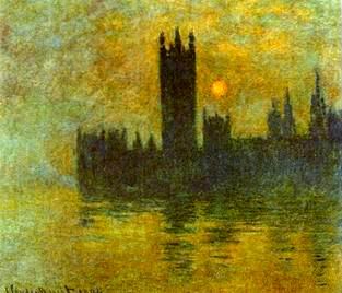 House of Parliament,Sunset,1900-1901