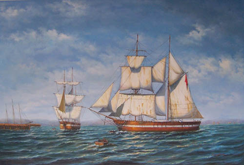 sail ship, warship , jalor