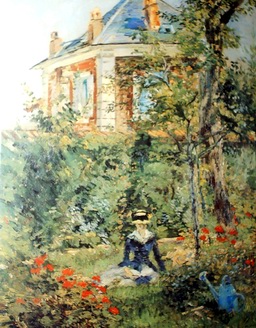 Girl in the Garden at Bellevue