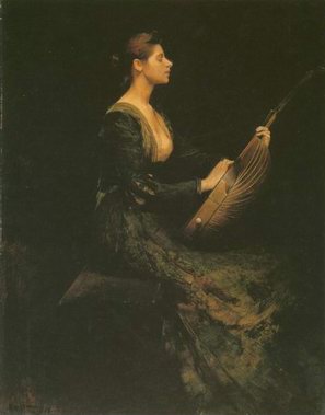 Lady with a Lute