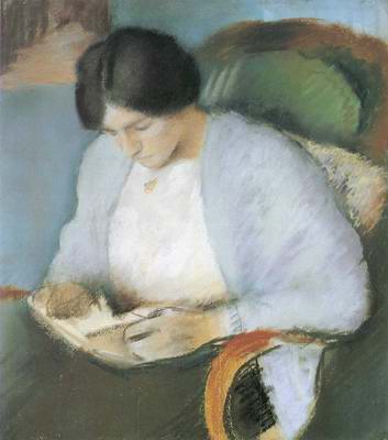 portrait of Elisabeth Gerhardt