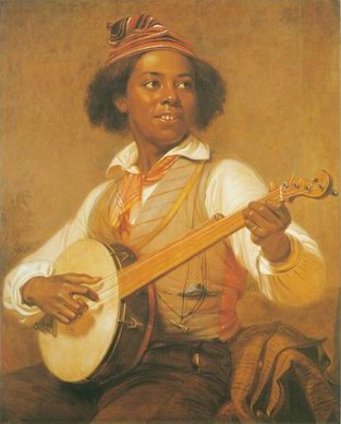 the banjo player