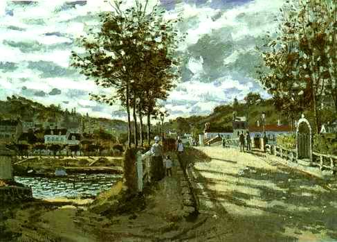 Entrance to the Port of Trouville,1870