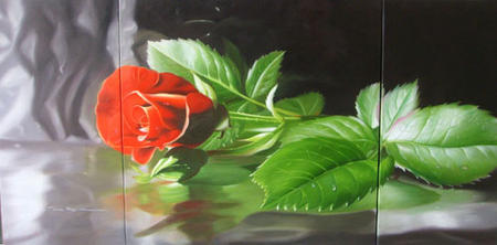 Triptych Flower 17