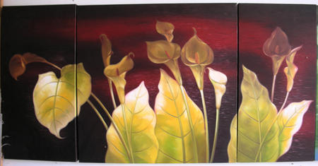 Triptych Flower 05