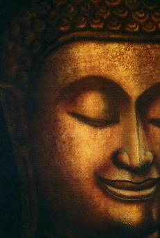 Buddha paintings, Buddha Art, bronze like