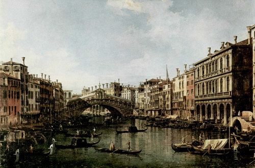 Canale Grande A Rialto