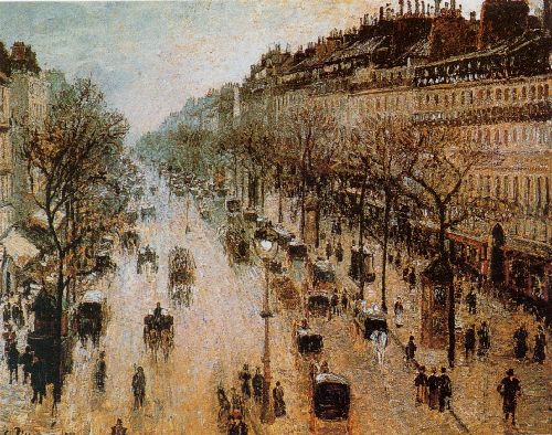 The Boulevard Montmartre