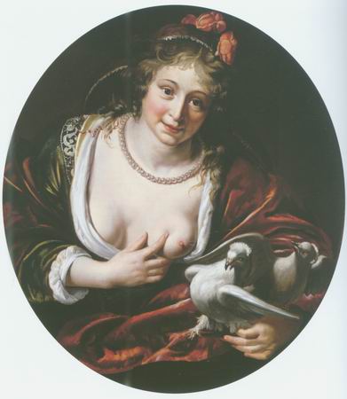 venus with two doves