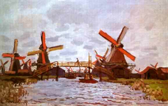 Windmills near Zaandam,1871