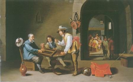 backgammon players