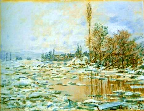 Breakup of Ice, Grey weather,1880