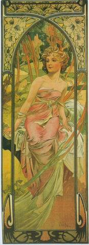 Le Matin, by Alfons Maria Mucha