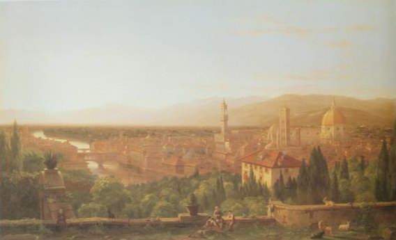 View of Florence from san Miniato