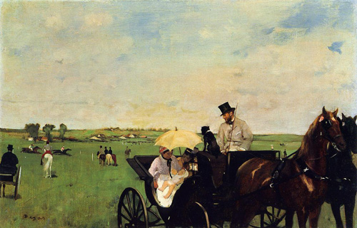 A Carriage at the Races 1872