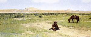 A Rest in the Desert 1897