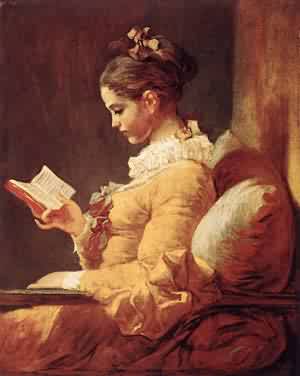 A Young Girl Reading 1776