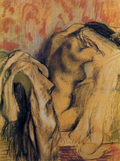 After Bathing Woman Drying Herself 1905-1907