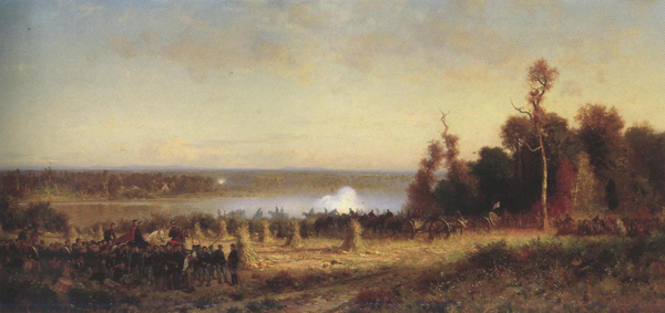 Cannonading On The Potomac October 1861 1868 70