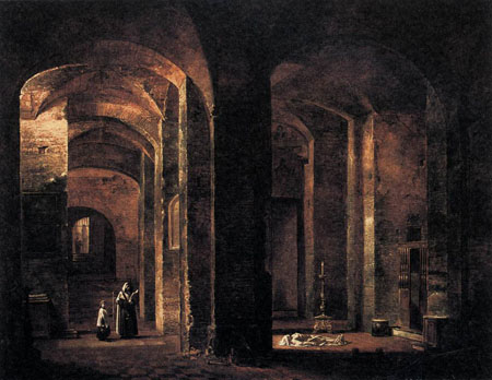 Crypt of San Martino ai Monti Rome 1806