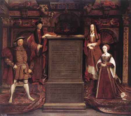 Henry VII Elizabeth of York Henry VIII and Jane Seymour 1667