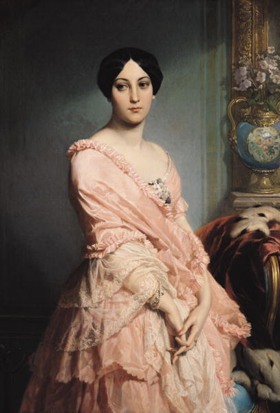 Portrait of Madame F 1850 51