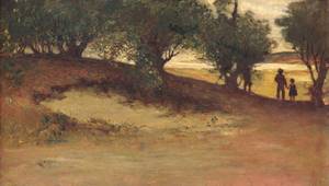 Sand Bank with Willows Magnolia 1877