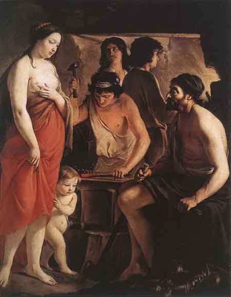 Venus at the Forge of Vulcan 1641