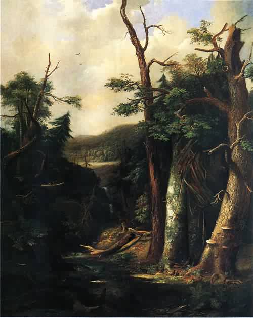 Western Forest aka Aftermath of a Tornado 1857