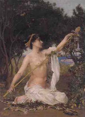 A Bacchante