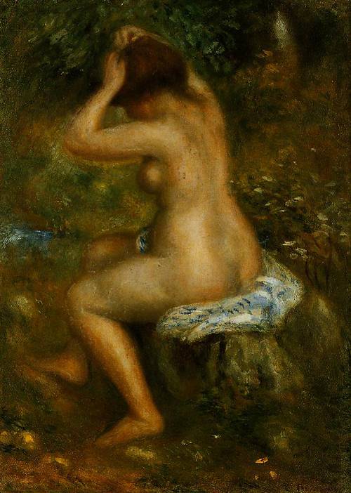 A Bather 1885-1890