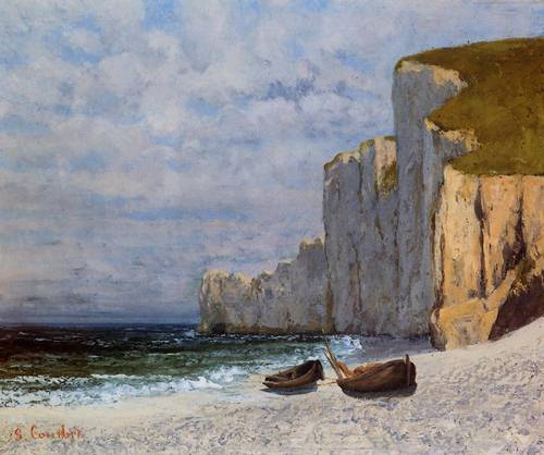 A Bay with Cliffs 1869