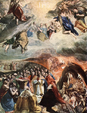 Adoration Of The Name Of Jesus (Dream Of Philip II) 1578-79