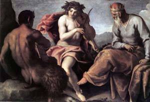 Apollo and Marsyas I