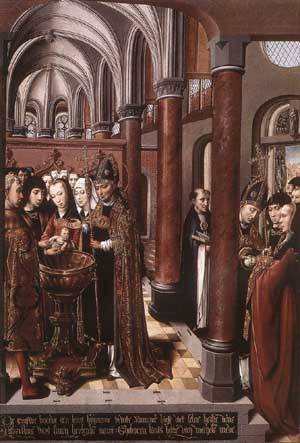 Baptism Of St Libertus