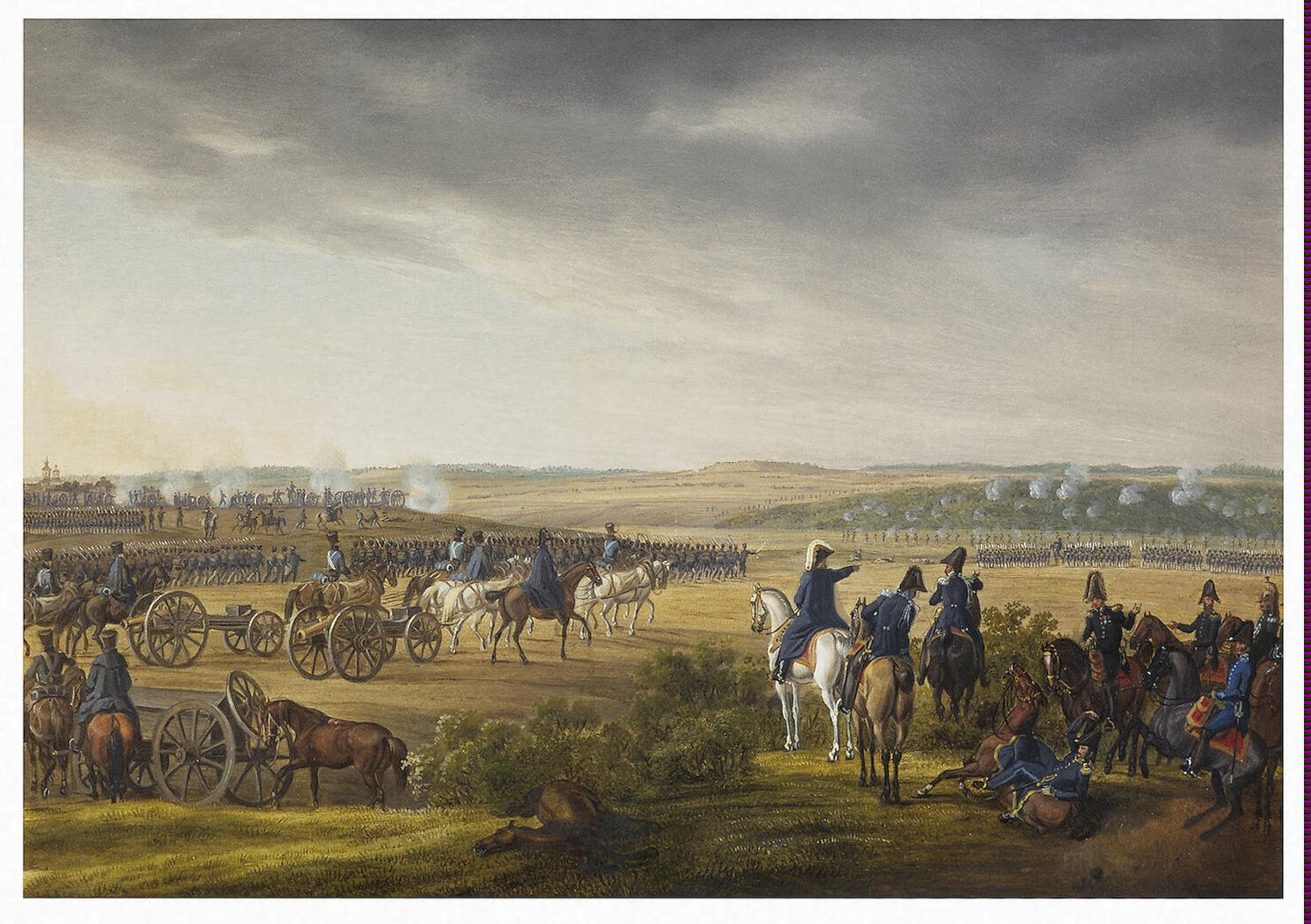 Battle of Moscow on 7 September 1812