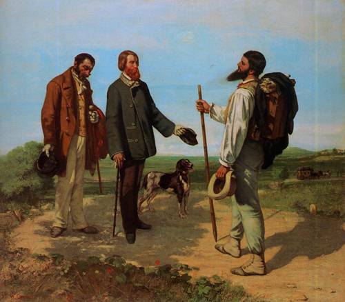 Bonjour, Monsieur Courbet 1854