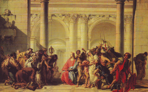 Christ With The Woman Taken In Adultery