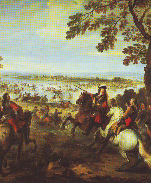 Crossing Of The Rhine By The Army Of Louis XIV On 12 June 1672