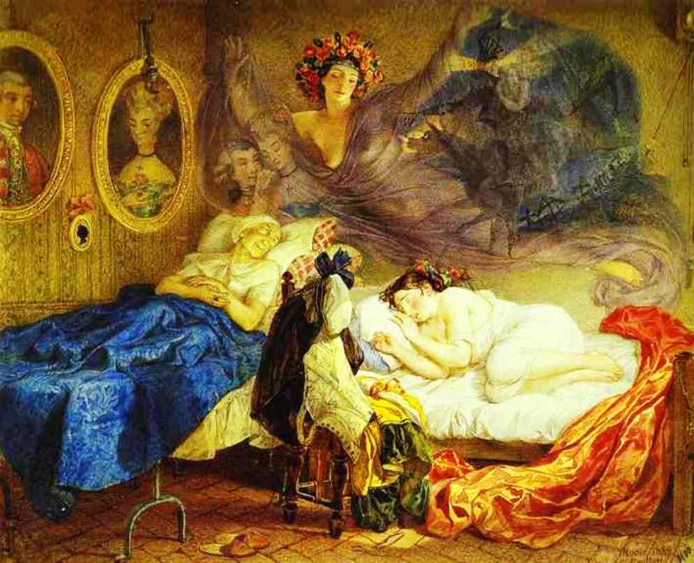 Dreams of Grandmother and Granddaughter 1829