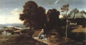 Landscape With The Rest On The Flight Into Egypt