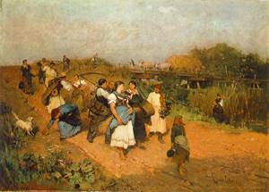 Returning Harvesters 1881