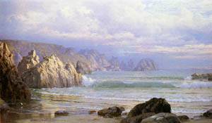 Seascape Along the Cliffs Date unknown