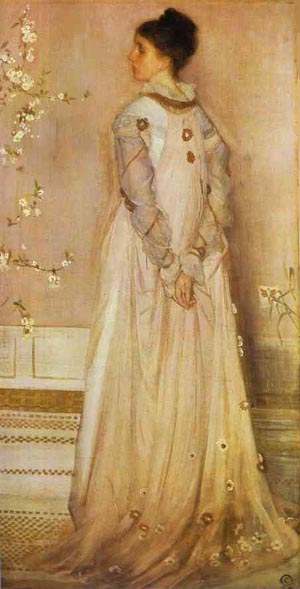 Symphony In Flesh Color And Pink Portrait Of Mrs Frances Leyland 1871-3